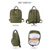 TeeYee Canvas Backpack Women's Backpack with Handle Large Capacity Girls