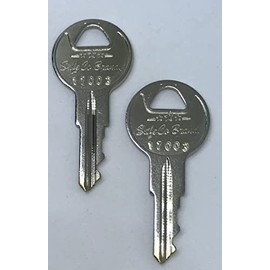 SafeCo Brands 17003 Fire Lite Replacement Fire Alarm Keys 2- Keys (17003 Fire Lite)