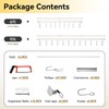 FELIDESIGN Curtain Track, Ceiling Curtain Track for Room Divider, Ceiling
