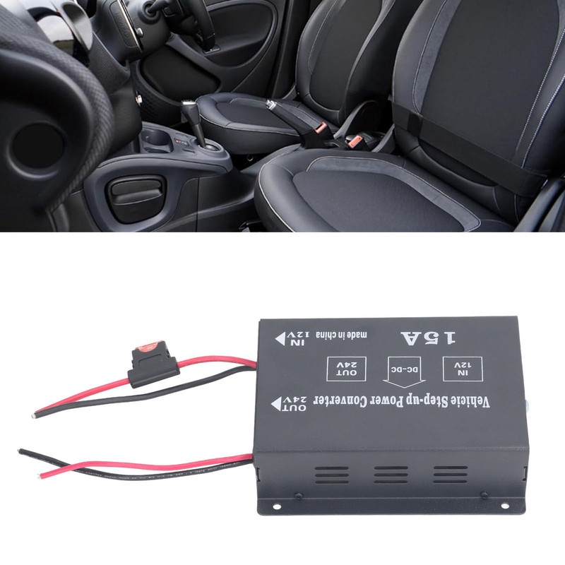 12V to 24V Voltage Converter 15A DC to DC Step