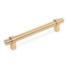 Cosmas 161-128BG Brushed Gold Cabinet Bar Handle Pull - 5"