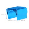 SEWACC Motor Radiator Aluminum Alloy Heat Sink for Carbon Brush