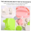 SHOWERORO Socket Protectors Outlet Covers 60pcs Plug Cap Outlet Concealer