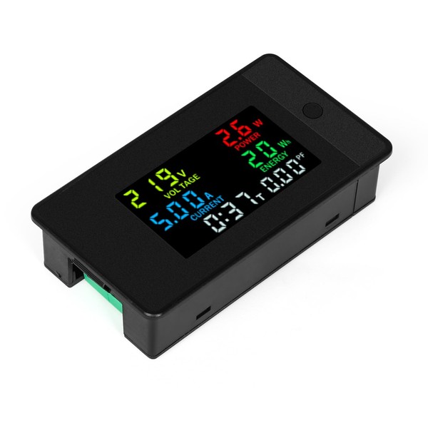 DEWIN Digital Electricity Meter, LCD Digital Voltmeter Ammeter Energy Meter