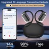 AI Translation Earbuds Real Time – 144 Languages (Incl. Spanish),