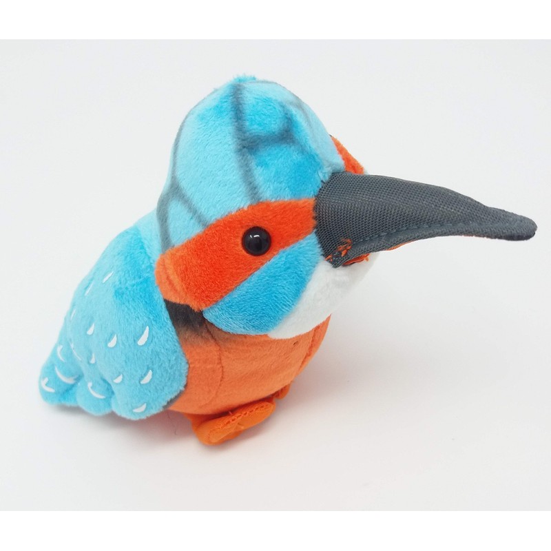 HGL 12cm Kingfisher Bird Plush Soft Toy