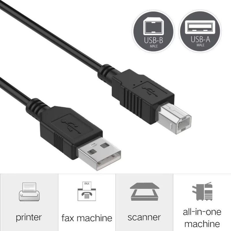 Ddkxndb 6.6ft USB Cable Cord for Numark Mixdeck Universal DJ