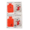 4 Hand Warmers with Polar Bear Motif, Reusable Pocket Warmers