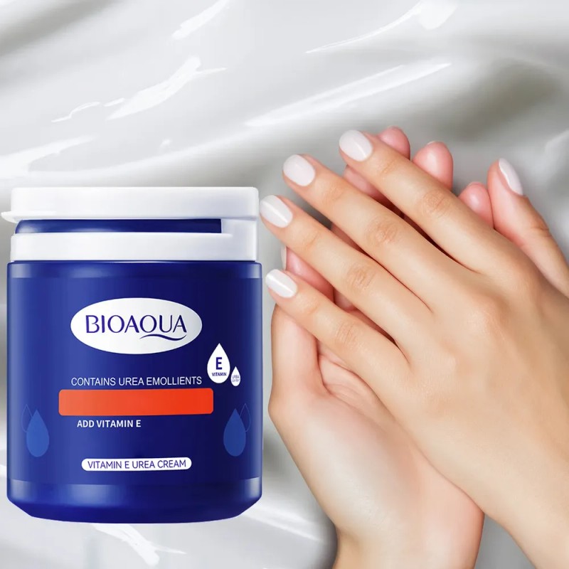 Crema Hidratante Para Pies Y Cuerpo Con Vitamina E Y