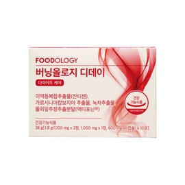 Foodology Burningology D-Day 3.8gx 10 packs 1 ESC / 푸드올로지 버닝올로지 디데이 3.8g x 10포 1개 ESC