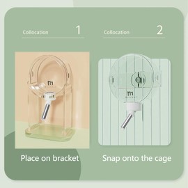 Marchul Hamster Water Bottle with Stand No Drip Water Dispenser for Syrian Dwarf Hamsters Gerbils Mice Rats and Other Small Animals