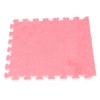 10pcs Plush Foam Floor Mat Thickened Cuttable Interlocking Carpet Tiles