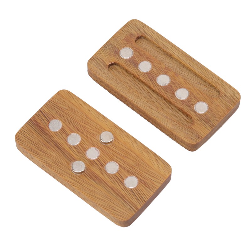 Fidget Slider Green Sandalwood Water Ripples Designed Magnetic Push Slider