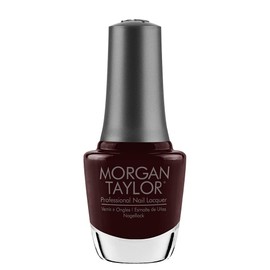 Morgan Taylor Nail Polish (Black Cherry Berry) Dark Red Nail Polish, Finger Nail Polish, Long Lasting Nail Polish, Dark Red Nail Lacquer, Finger Nail Polishes, 5 ounce