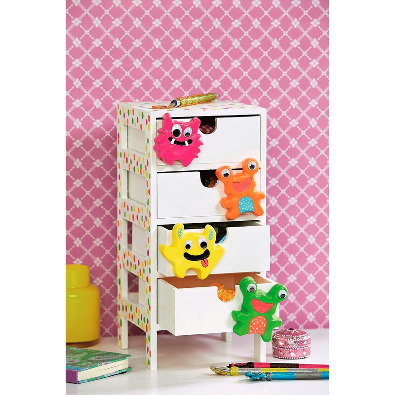 Wooden Chest of Storage Drawer Tower with 4 Drawers