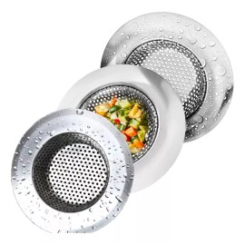 Importeek 20pz Coladera Tarja Fregadero Atrapa Desperdicio Acero Cocin