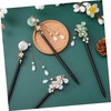 Baluue 4 Pc Chinese Hair Sticks Wooden Hair Stick Pins