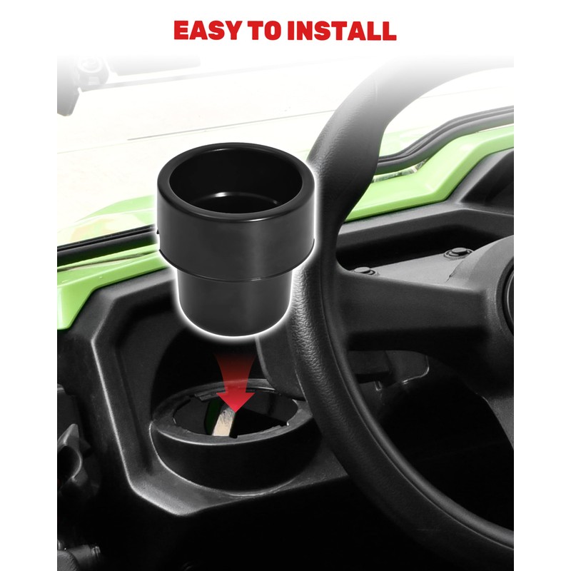 POKIAUTO UTV Dash Cup Holder Compatible with Honda Pioneer 520
