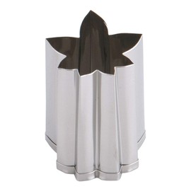 TKG Endo Shoji Vegetable Cutter Silver Medium Commercial Use Cutter Autumn Leaves BNK6703
