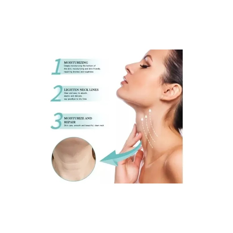 Crema Gel Adelgaza Papada Cuello Escote Reafirma Colageno 40