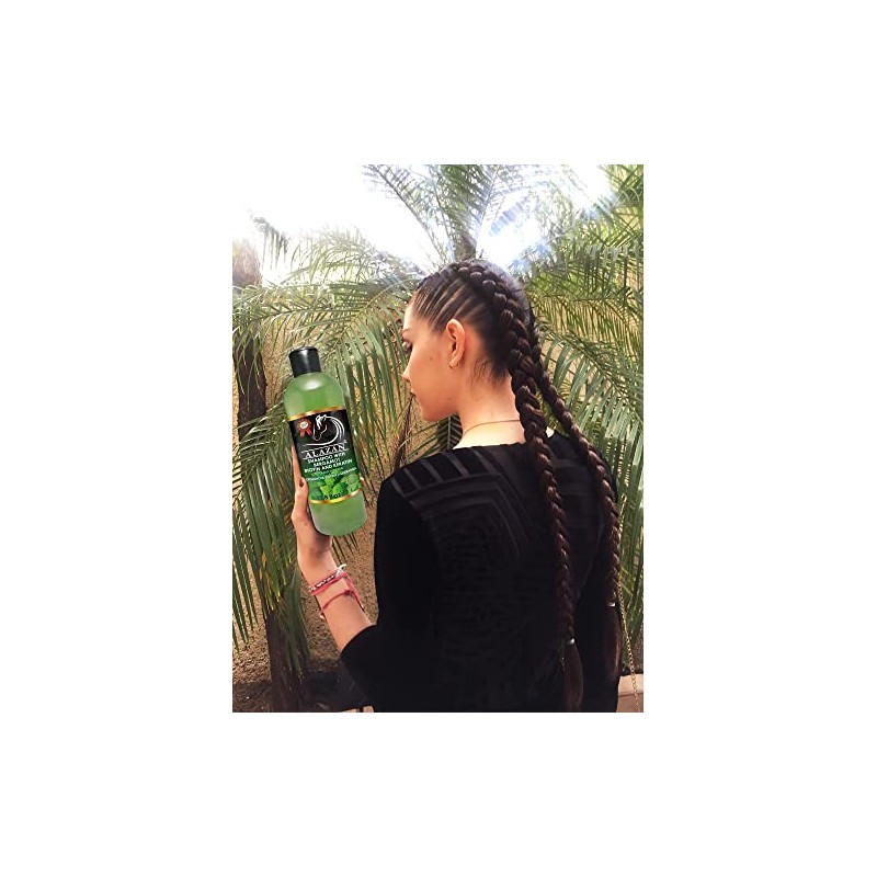 ALAZÁN SHAMPOO DE CABALLO PARA USO HUMANO, CON BERGAMOTA, BIOTINA