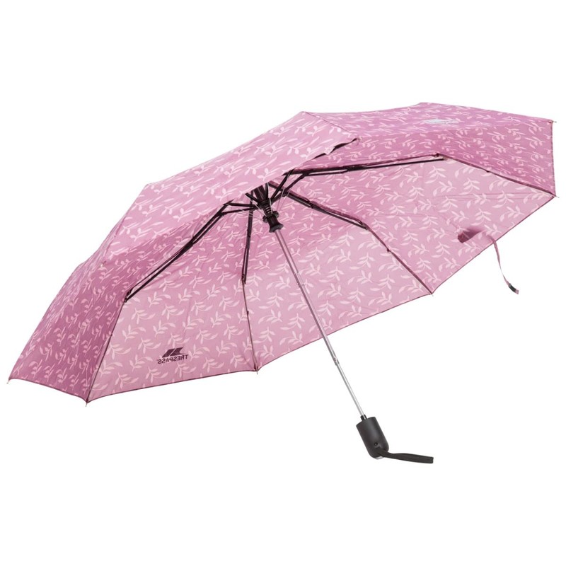 Trespass Printed Compact Tri Fold Automatic Umbrella