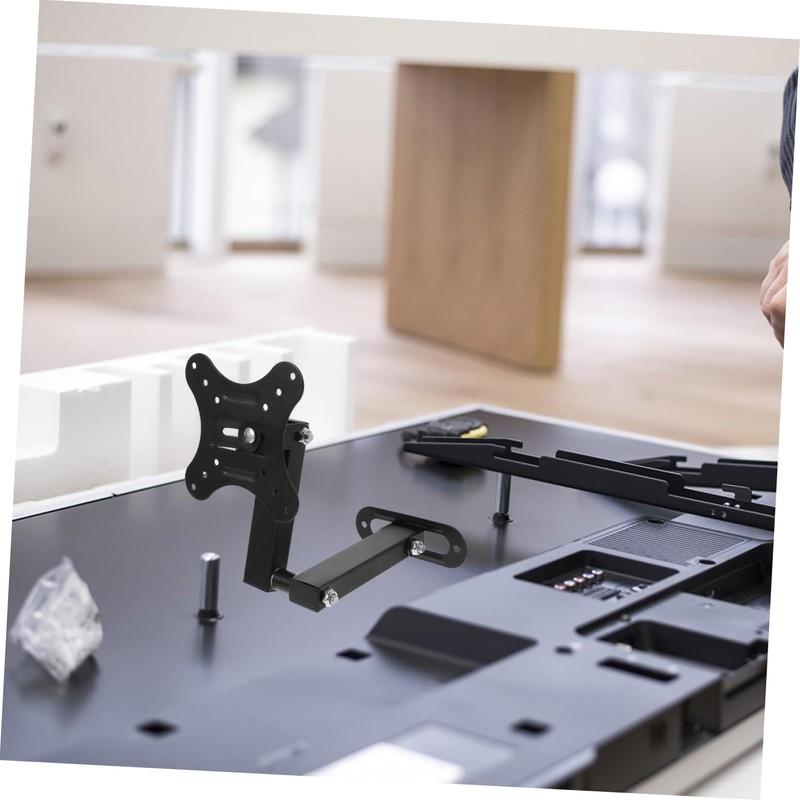 TEHAUX Monitor Stand Monitors Screen Swivel Adjustable Display Bracket Removable