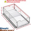 Simple Houseware Pull-Out Cabinet Sliding Basket Organizer, 17.2" D x