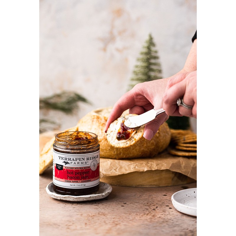 Terrapin Ridge Farms Hot Pepper Bacon Jam – Three 10.5
