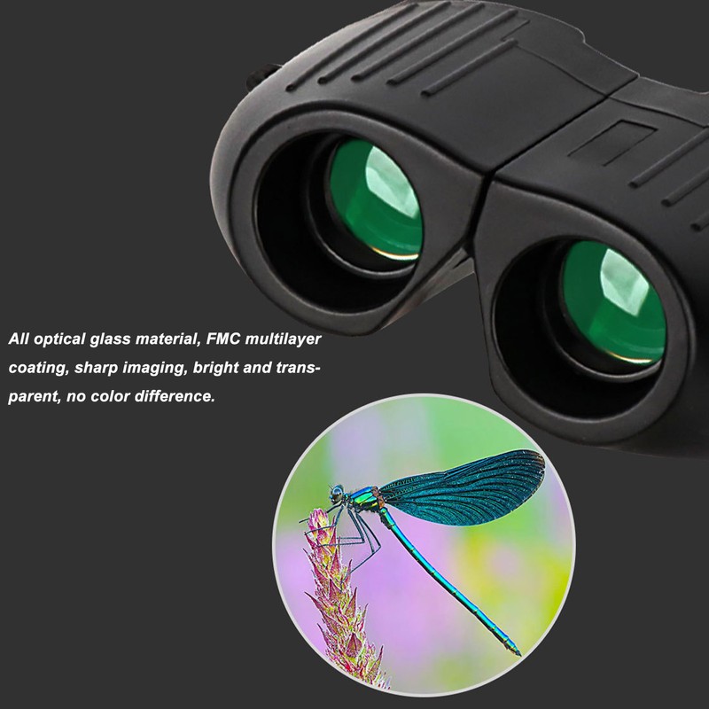 Binocular 8X22 Portable Instant Focus High Resolution Lens Multilayer Coating