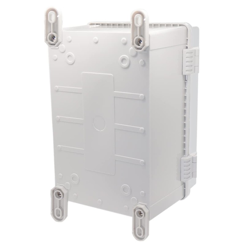 Zulkit Junction Box ABS Plastic Waterproof IP65 Electrical Boxes Hinged
