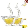 Lemon Squeezer Hand Press Portable Manual Lemon Clip Juicer Plastic