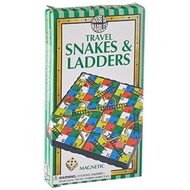 House of Marbles Magnetic Travel Games (Snakes and Ladders)