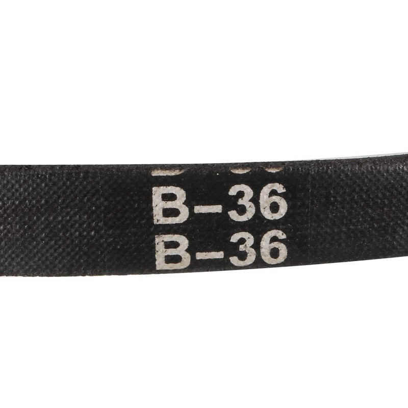sourcing map B-36 V-belt, 36 inch pitch length, B-section rubber