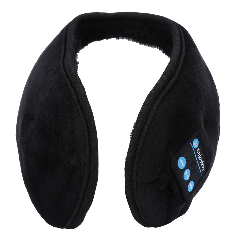 Winter Earmuffs Music for Bluetooth 5.0 Soft Skin Friendly Rechargeable