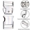 Dog Collar Buckle,Fastener Stainless Steel Buckle for Prong Dog Training