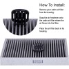 Pureflow Cabin Filter Air Freshener with Odor Eliminator – Fits