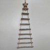 Decorative Rope Ladder Christmas Tree Minimalist Wooden Ladder 70 cm