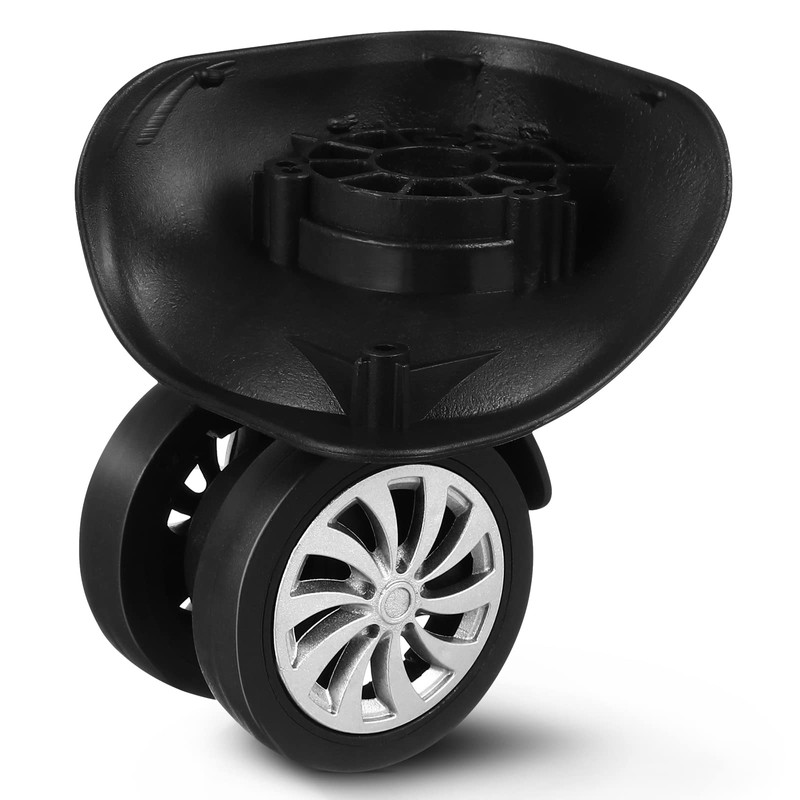 Travel Suitcase Wheels, 4 Pieces 360 Degree Rotating Luggage Wear-Resistant