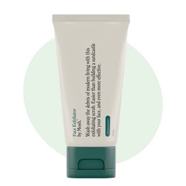 Mosh Charcoal Face Exfoliator, Removes Dead Skin Cells, Excess Oil and Sweat, Rejuvenated Skin, 100ml