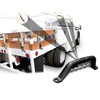 CARR 210311 Light Bar for TJ Wrangler Black Powder Coat