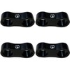 GRmkt Aluminum Hose Separator Clamp Car Wiring Fixing Mounting Hardware