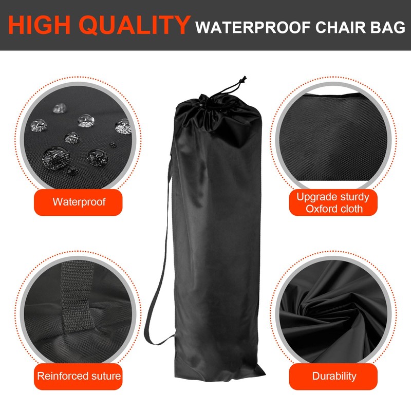 Large Camping Chair Bags Replacement for Coleman, Camp Folding Chair