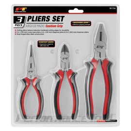 Performance Tool W1734 3pc Pliers Set