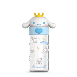 Roffatide Cartoon Cinnamoroll Plastic Cup Bottle Portable Tumblers Travel Mugs Plastic Shaker Bottle Direct Drinking Cup Water Track Bottle Portable Leakproof Water