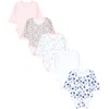TupTam Baby Bodysuit Long Sleeve Girls - Pack of 5