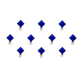 Comet Busters Beautiful Square Blue Stone Bindi