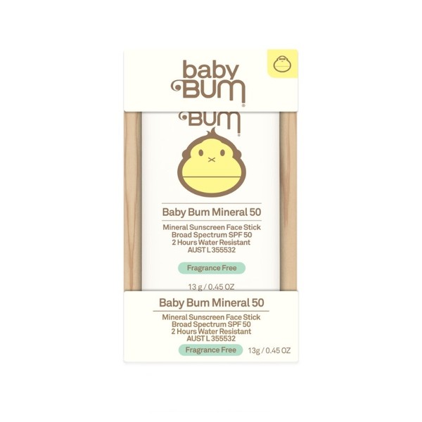 Sun Bum Baby Bum Mineral Sunscreen Face Stick SPF 50 13g