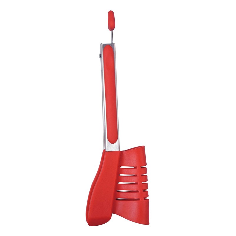 FIN-792BK Square Tongs - suQ - Red