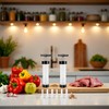 2 Set Sausage Stuffer, Homemade Manual Sausage Maker, Fast Meat